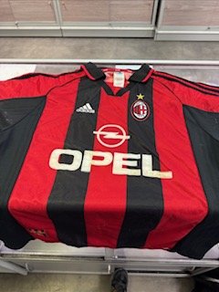 Maillot de foot retro ac milan saison 98-99 domicile flocage shevchenko
