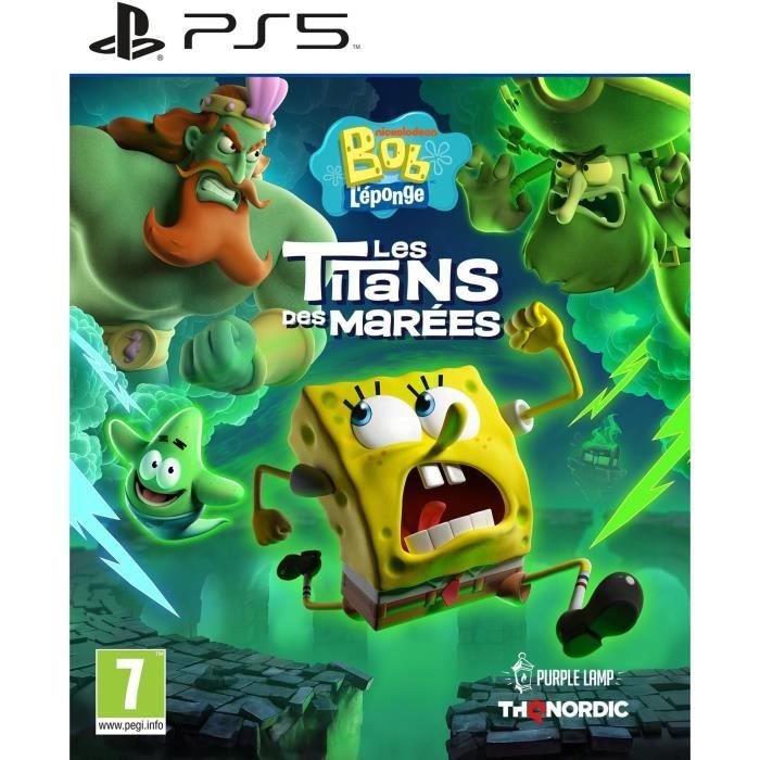 Jeu bob l'eponge les titans des mara(c)es