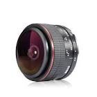 Objectif mk-6.5mm f2.0 fisheye 4k lumix