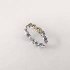 Bague or et argent infinity 1,74gr