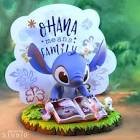 Stitch "ohana" - figurine sg 10cm