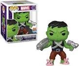 Figurine professeur hulk