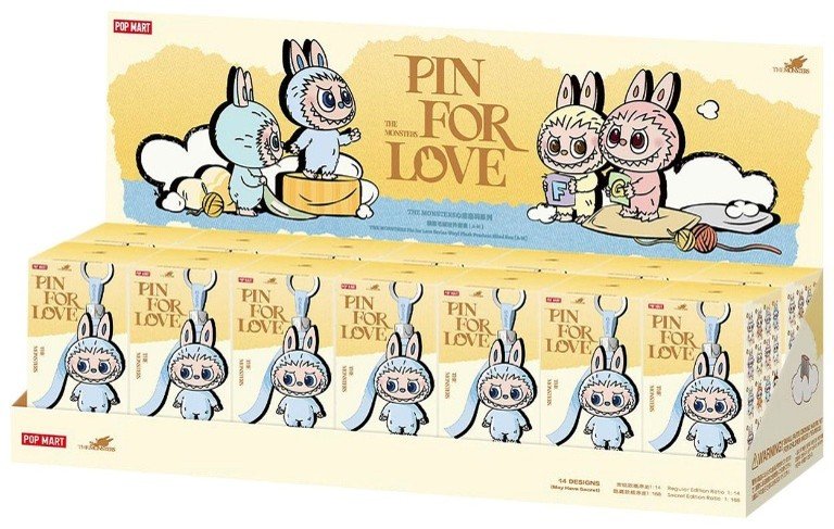 Labubu pin for love a-m 10cm labubu-pin