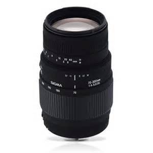 Objectif reflex 70-300mm f4-5.6 dg macro pour canon ef