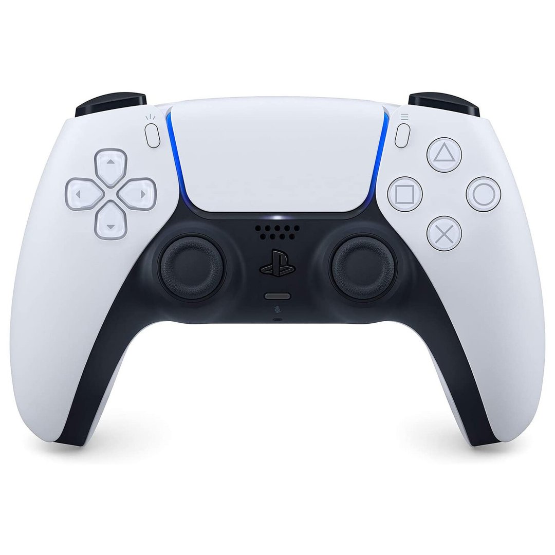 Manette ps5 sans fil dual sense blanche