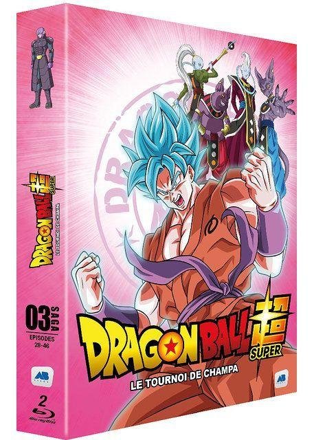 Dragon ball super - saga 03 - a?pisodes 28-46 : le tournoi de champa (2016) - blu-ray