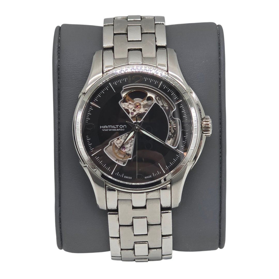 Montre jazzmaster open heart h32565135 40mm