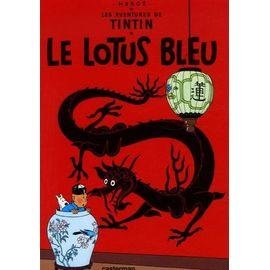 Les aventures de tintin - tome 5 - le lotus bleu - mini-album