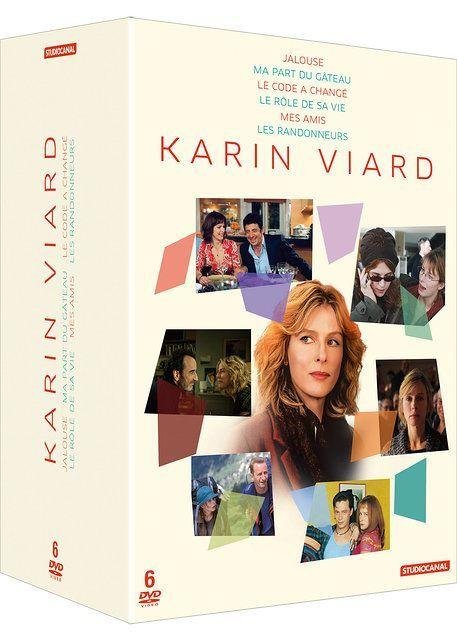 Karin viard - coffret : jalouse + ma part du gateau + le code a change + le role de sa vie +