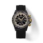 Montre chrono carbone