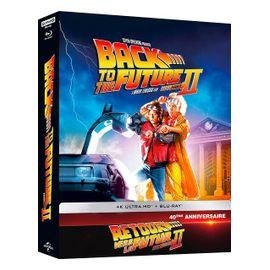Retour vers le futur ii - edition collector limitee - 4k ultra hd + blu-ray + goodies - boitier