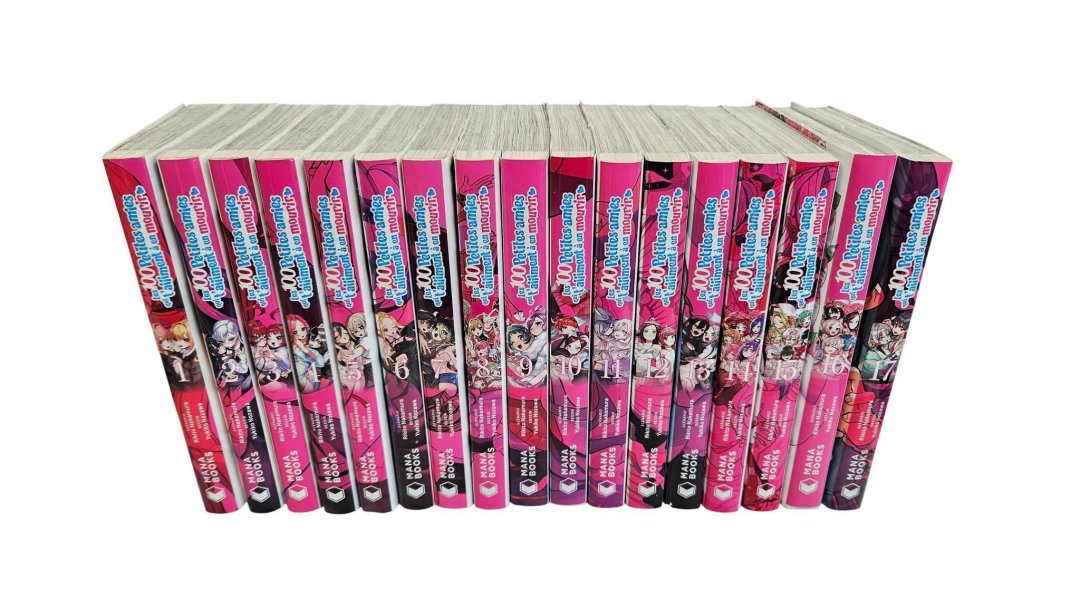 Manga 100 petites amies qui t'aiiiment a en mourir t1 a t17