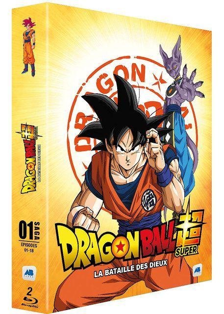 Dragon ball super - saga 01 - a?pisodes 01-18 : la bataille des dieux (2015) - blu-ray