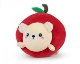 Peluche pomme avec ours 25cm
