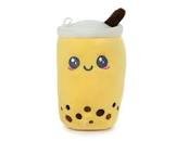 Peluche bubble tea jaune 27cm
