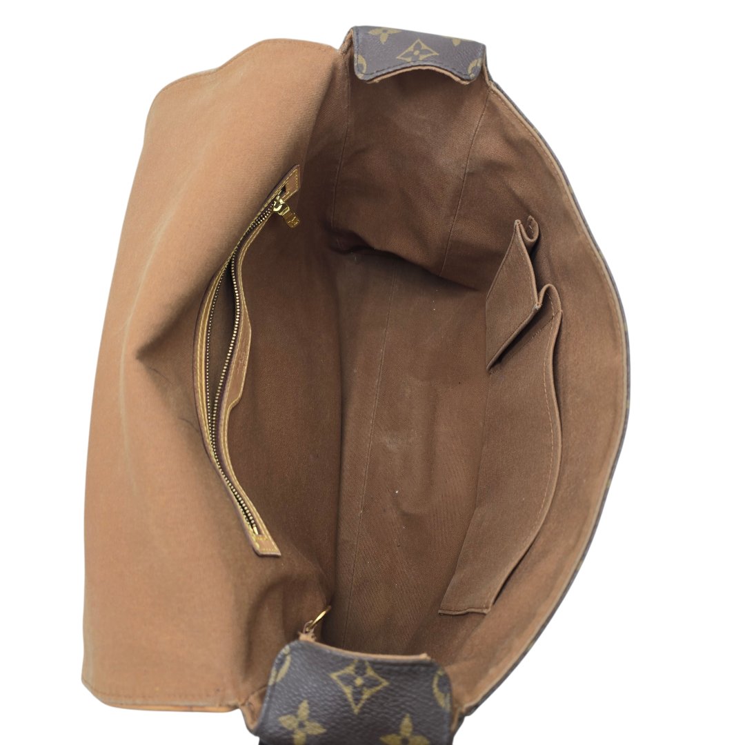 Sac messenger abbesse m45257 toile monogram