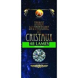 Cartes tarot divinatoire des cristaux - 48 lames - tirage simple