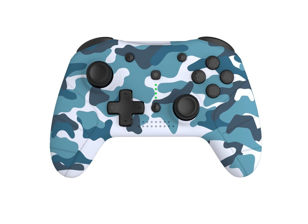 Manette switch bt camo bleu 299631