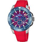 Montre chrono bike red