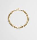 Collier dore montaigne metal