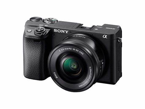 Appareil photo hybride 4k 24mpx alpha 6300 18mm