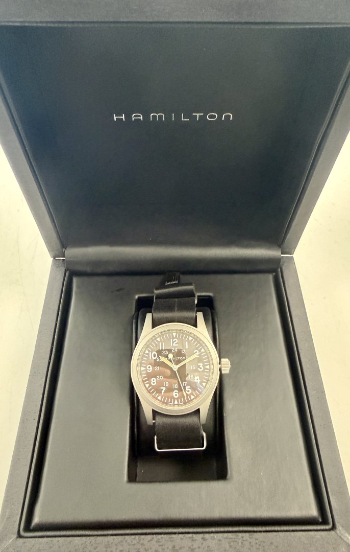 Montre khaki field mechanical 38mm