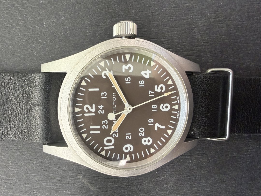 Montre khaki field mechanical 38mm