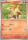 Carte pokemon ponyta mew 077/165