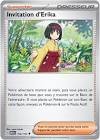 Carte pokemon invitation d'erika mew 160/165