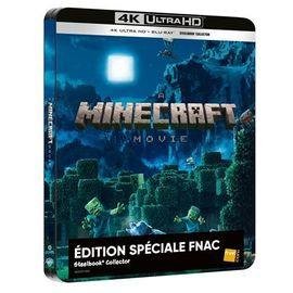 Minecraft, le film - exclusivite fnac boitier steelbook - 4k ultra hd + blu-ray
