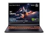 Ordinateur portable nitro v16 ai anv16-42-r3jw 16" amd ryzen 7 260 3,8ghz 512go 16go nvidia geforce rtx 5060 azerty
