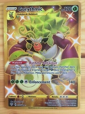 Carte pokemon gorythmic 197/189