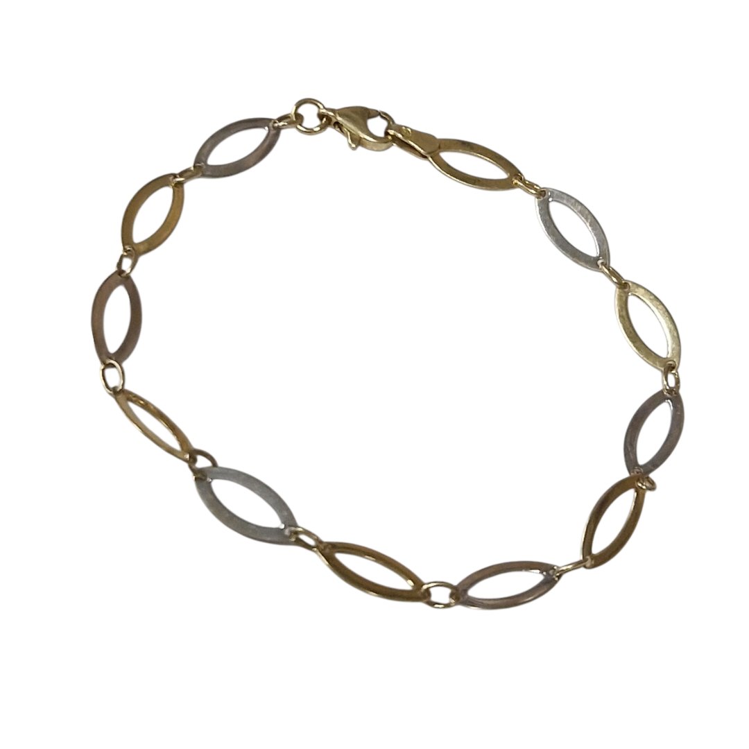 Bracelet 2 ors 2,9gr - 18cm