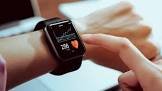 Montre connectee smartwatch whit health monitoring