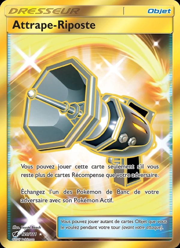 Carte pokemon attrape-riposte cin 120/111