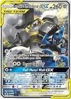 Carte pokemon lucario et melmetal gx sm 192