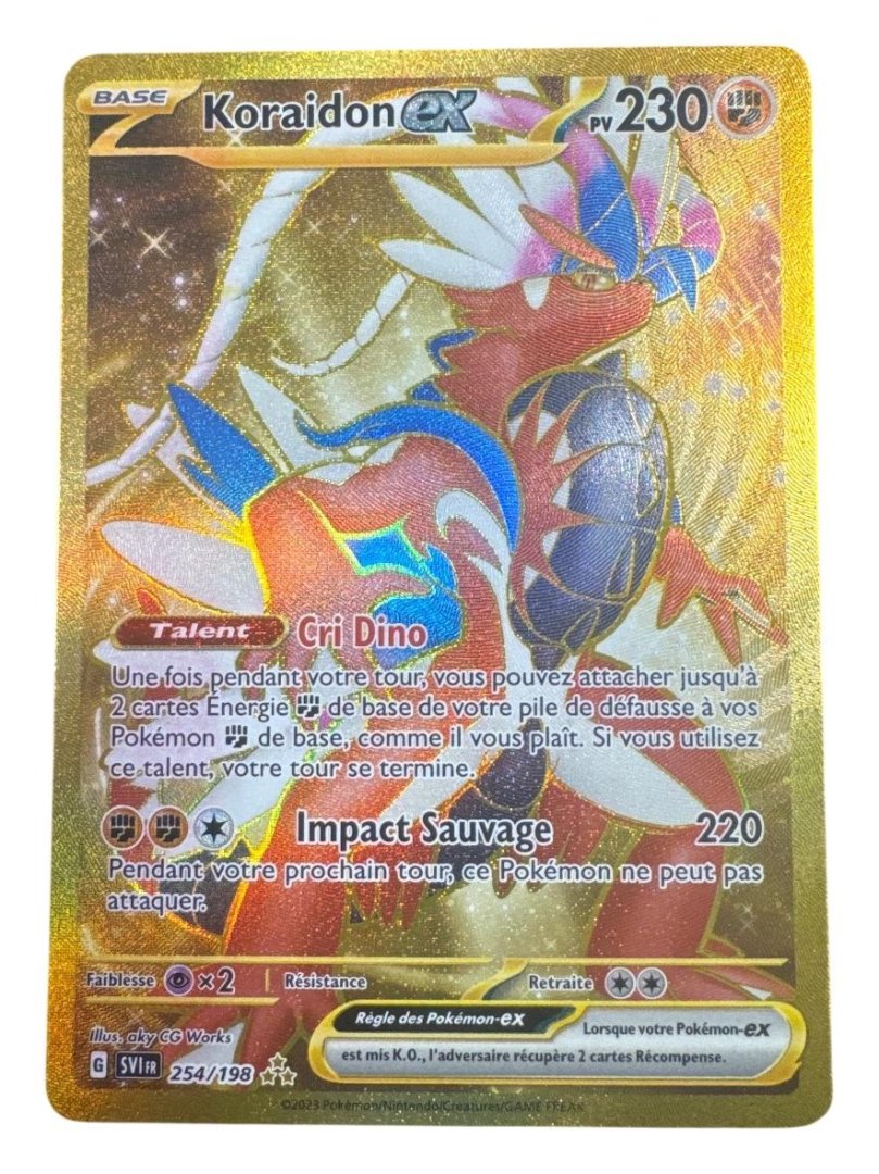 Carte pokemon koraidon ex svi 254/198 254/198