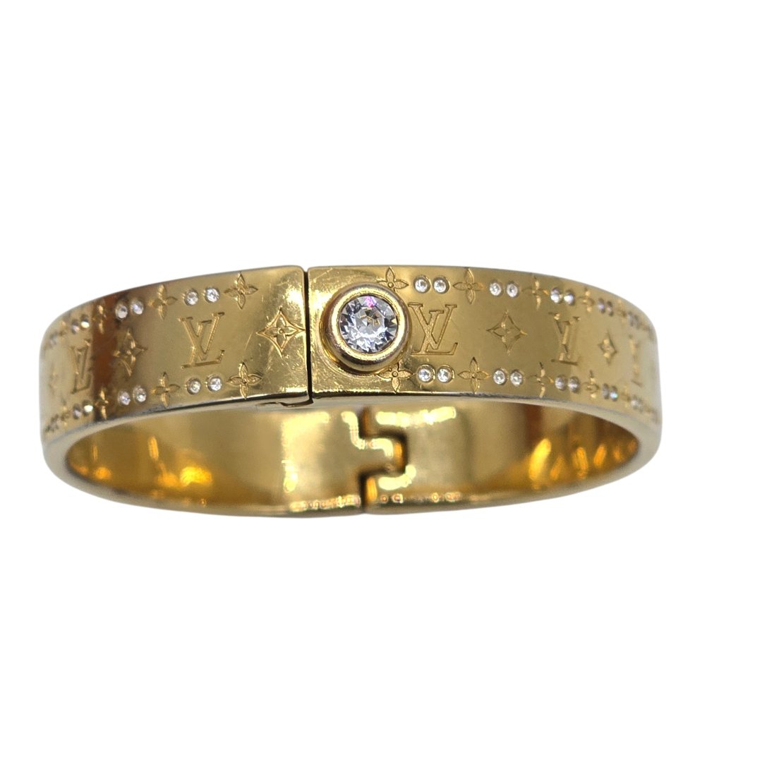 Bracelet m64860 rigid nanogram strass