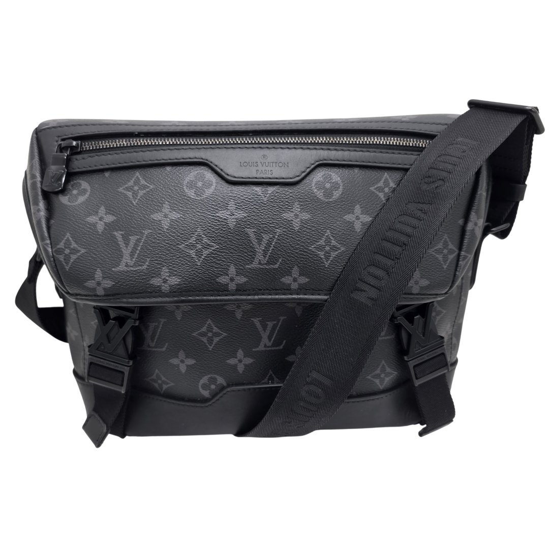 Sacoche messenger voyager m12517 pm toile monogram