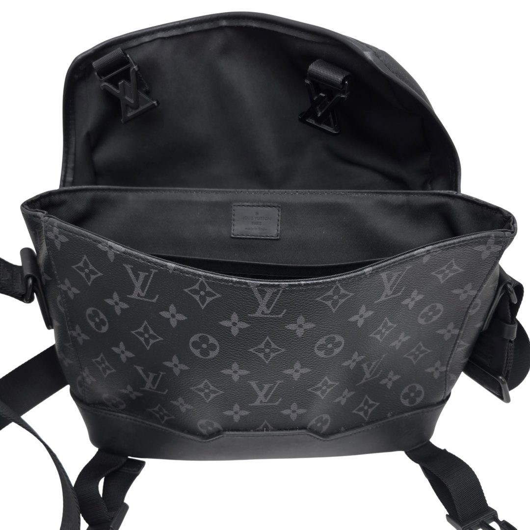 Sacoche messenger voyager m12517 pm toile monogram