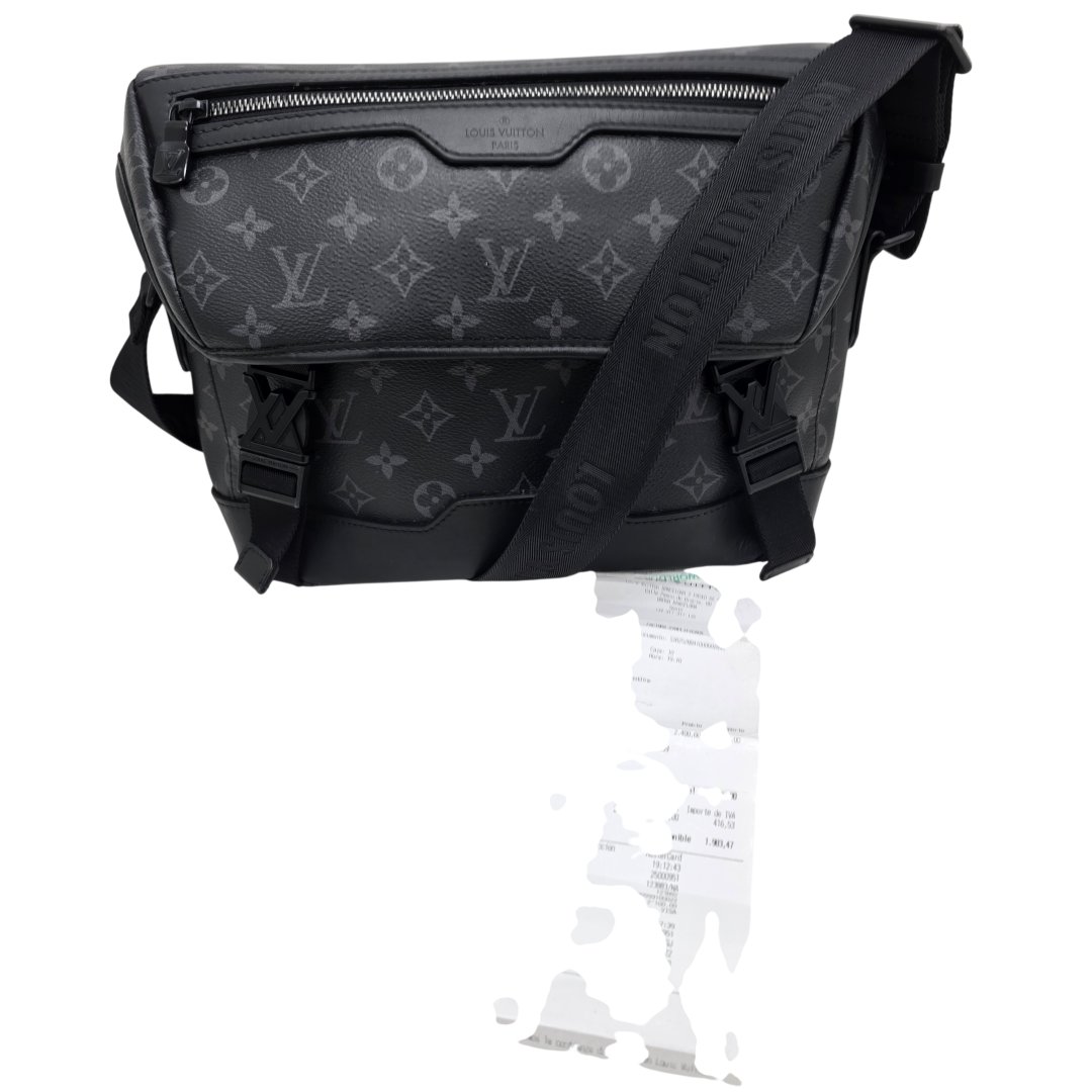 Sacoche messenger voyager m12517 pm toile monogram
