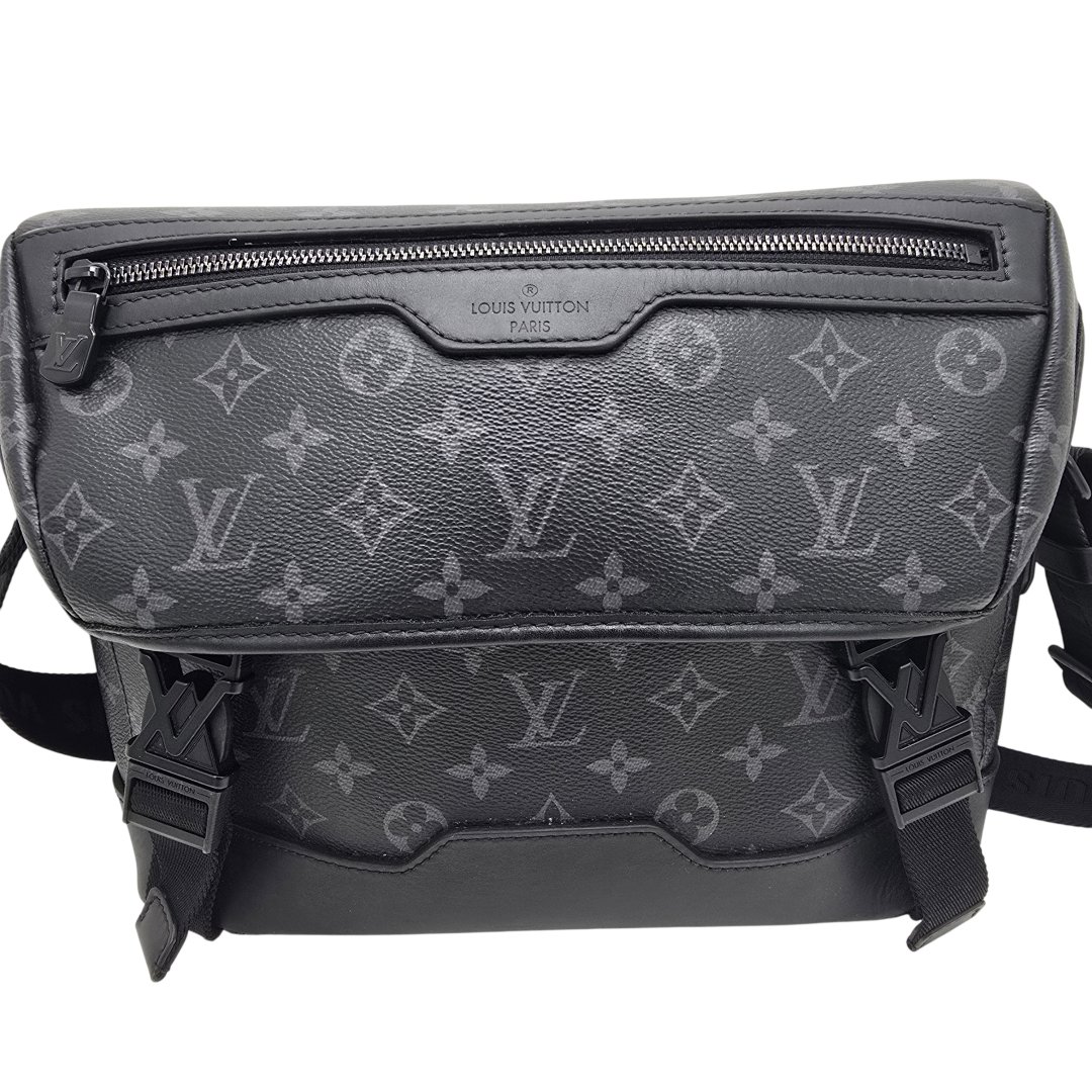 Sacoche messenger voyager m12517 pm toile monogram