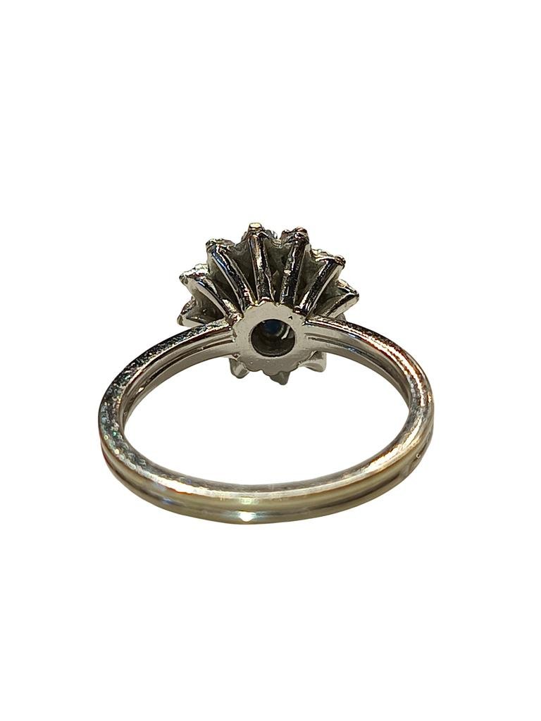 Bague or blanc