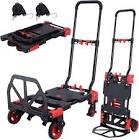 Bricolage, jardin diable pliable 4 roues 150kg