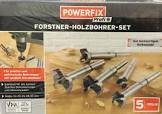 Set de meches a bois forstner 5 pieces