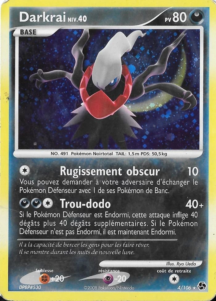 Carte pokemon darkrai ge 4/106