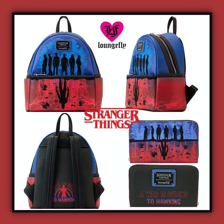 Sac + portefeuille stranger things