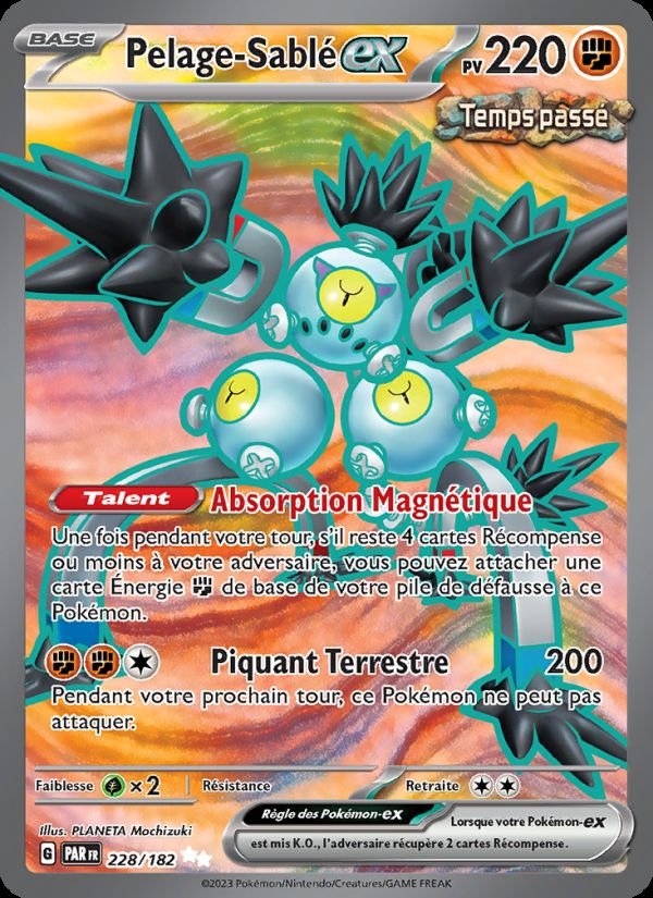 Carte pokemon pelage-sable-ex par 228/182 normale