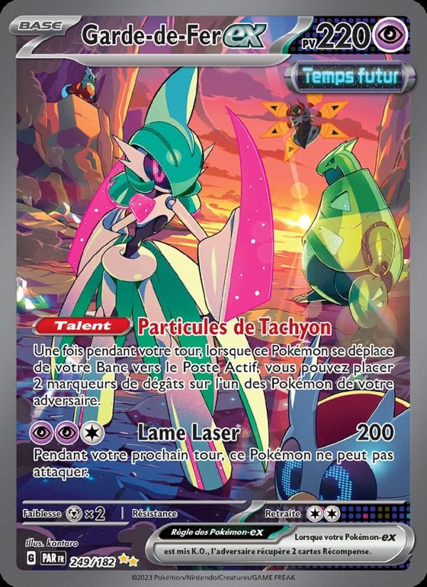 Carte pokemon garde-de-fer-ex par 249/182 normale