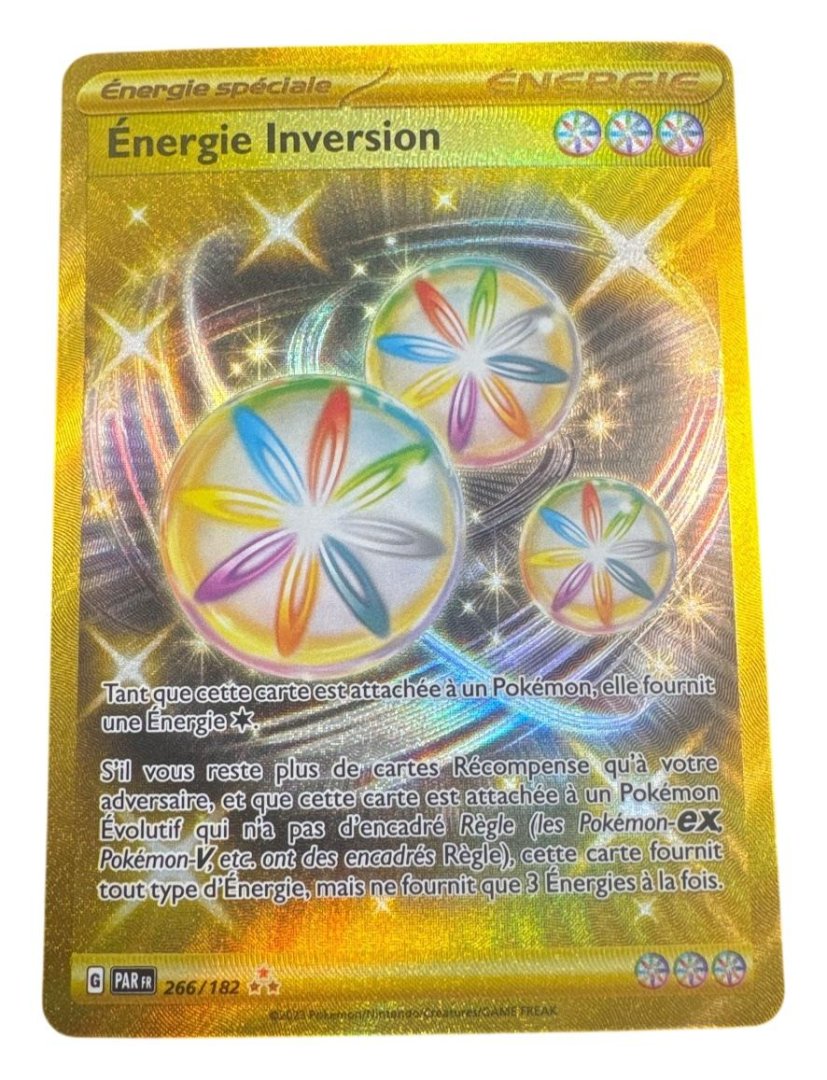 Carte pokemon energie inversion par 266/182 normale